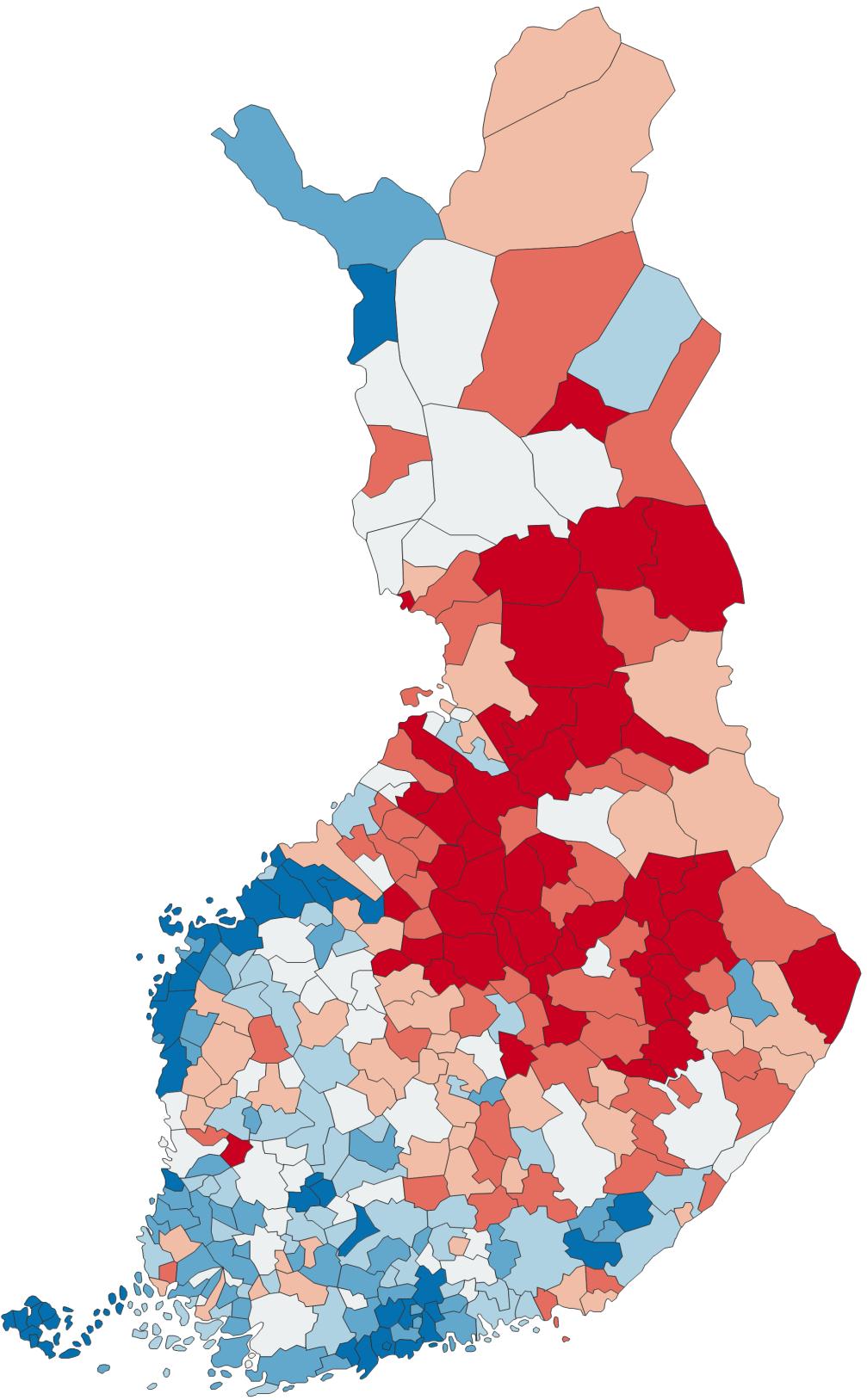 SAIRASTAVUUS- INDEKSI SUOMEN KUNNISSA V.