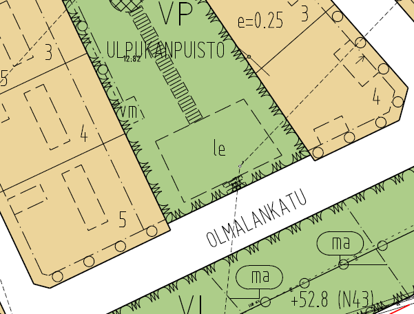 102 Alueelle sijoittuisi yhteensä noin 120 + 468 asukasta, jolloin virkistysalue varaus olisi 588 * 40 k-m 2 / as = 23 520 m 2 ja leikkikenttävaraus 588 * 4 m 2 / as = 2 352m 2 perustuen myös