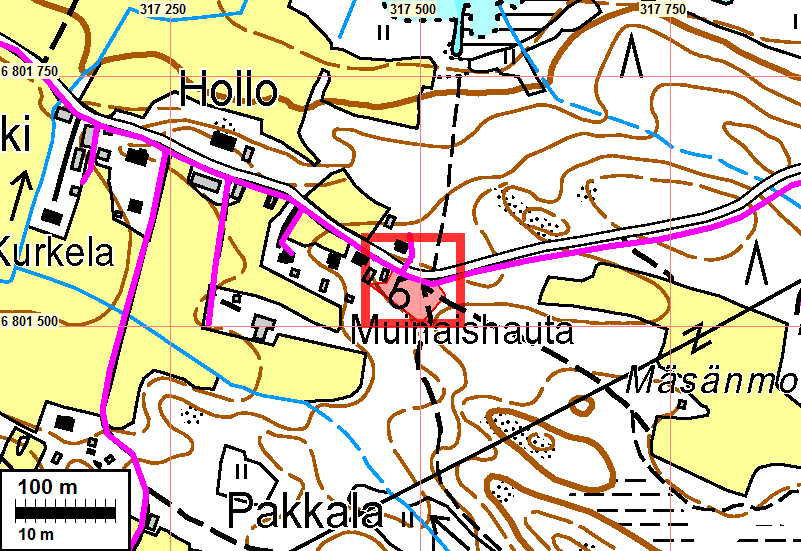 17 4. Valvonnat Isohaan (Mjtunnus: 922010008) muinaisjäännösalueen ja Järvenrannan kylätontin kohdilla maakaapeliojan kaivaminen tehtiin arkeologin valvonnassa syyskuun alussa 2012.