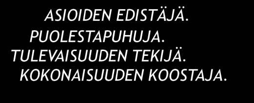 Dia 24 KIITOS! UUDENMAANLIITTO.