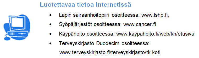 POTILASOHJE 6 LÄHTEET: Hiltunen, Kari-Matti. 1998. Paksusuolo, peräsuoli, anus. Rakenne ja toiminta. Teoksessa Gastroenterologia. 305, 310. Jyväskylä: Gummerus Kirjapaino Oy. Nienstedt, Walter ym.