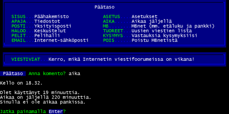 1 pelistä SOME 1990-LUVULLA 1990-luvun alkupuolella Usenet ja BBSjärjestelmät olivat suosittuja harrastajien keskuudessa.