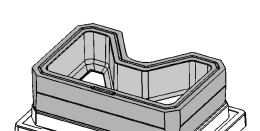 G 4 Plassèr første powerstone bunnplate (2) i senter av sokkelplaten Place the first PowerStone bottom plate (2) in the centre of the base plate Aseta ensimmäinen PowerStone-pohjalaatta (2)
