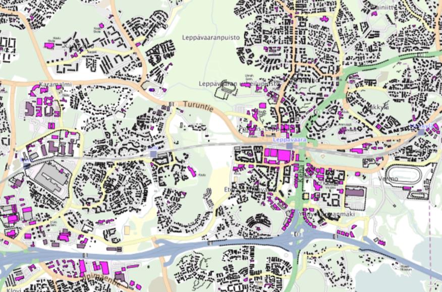 Leppävaara Perustiedot Liikenteellinen asema: lähiliikenteen asema, liikenteellinen asema vahvistuu raidejokerin myötä Maanomistajat; Asemaseudun kehittämisen alkaessa (1988) Helsinki, Espoo, valtio