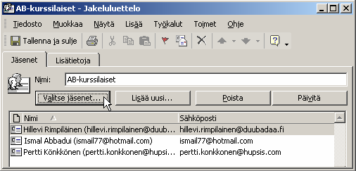 7. Internet 17/21 Vastaaminen, vastaaminen kaikille ja välittäminen Seuraavat perustoiminnot ovat valittavissa, kun avaat viestin kaksoisnapsauttamalla sitä viestilistassa: Vastaa viestiin.