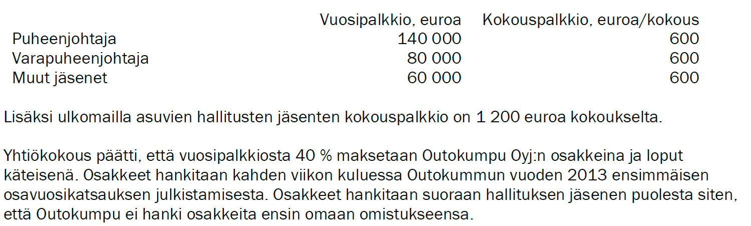 4 ( 5 ) suhteessa 31.12.2012 ja 31.3.2013 saakka eivätkä voi irtisanoutua ennen kyseisiä ajankohtia. Heidän on myös täytynyt työskennellä aktiivisesti Outokummun parhaan edun mukaisesti.