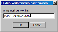 - Käynnistä Futur-ohjelma, jolloin tulee Päätietokannan yhteystiedot-ikkuna.