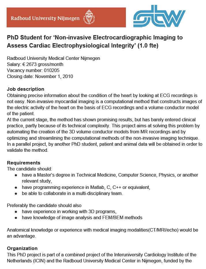 Sivu 4/5 5) PhD student