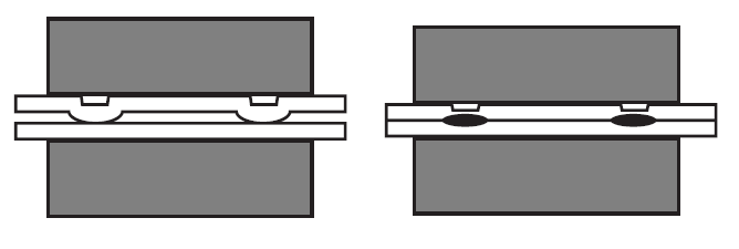 26 Kuva 15. Käsnähitsaus (mukaillen: Rautaruukki Oyj, 2009, s. 4). 3.