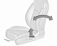 Istuimet, turvajärjestelmät 49 Työnnä olkapäät mahdollisimman syvälle selkänojaa vasten. Säädä selkänojan kallistuskulma siten, että yletyt helposti ohjauspyörään käsivarret hieman koukussa.