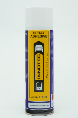 Sivu 3/24 SPRAY ADHESIVE 500ml (01.0108 SA) Spray Adhesive on moderni sumutettava kontaktiliima. Takaa hyvän tarttuvuuden minimaalisella tuotemäärällä.