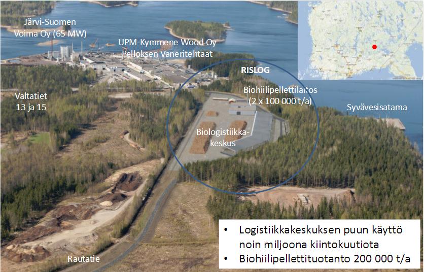 70 Kuva 17. Yleiskuva Ristiinan alueesta. Lähde Miktech. [79] Kuva 18.