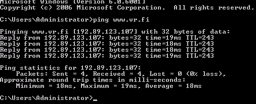 20 Kuvassa 6 on määritetty seuraavat aukot DMZ-alueelta sisäverkkoon. Portit, jotka ovat auki, kuuluvat Windows Server 2008 Domainiin, ja ilman näitä aukaisuja puv.fi-domainiin pääsy olisi mahdotonta.