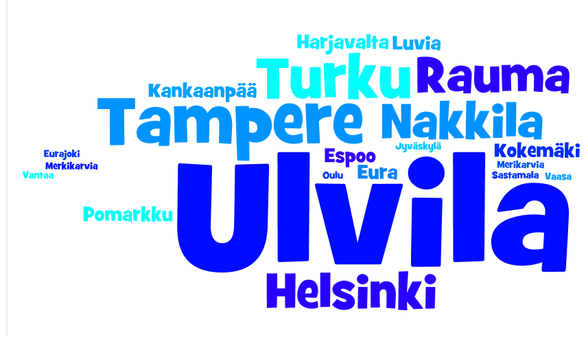 Mistä* Poriin muutettiin vuosina 2010 2013? TOP 15 TULOMUUTTO PORIIN KUNNITTAIN VUOSINA 2010-2013 1. Ulvila 16,2 % 2. Tampere 7,4 % 3. Turku 6,7 % 4. Helsinki 5,7 % 5. Rauma 5,1 % 6. Nakkila 3,1 % 7.