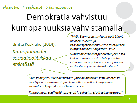 Terveyttä ja hyvinvointia edistävä työ on juuri sitä, mitä järjestöissä tehdään: kulttuuria, liikuntaa, urheilua, nuorisotoimintaa, harrastus- ja virkistystoimintaa, sote-järjestöjen toimintaa sekä