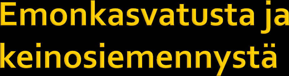 Emokasvatus- ja keinosiemennyskurssi
