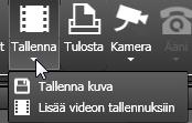 Kaikki nämä asetukset koskevat ainoastaan kyseistä kameraa, mutta Spotterin asetuksista on mahdollista muuttaa yleiset asetukset koskemaan kaikkia kameroita samalla kertaa.