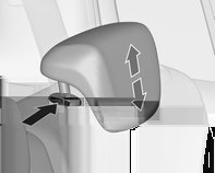Istuimet, turvajärjestelmät 35 Vaakasäätö Takaistuinten pääntuet Aktiiviset pääntuet Aktiivisten pääntukien etuosat liikkuvat peräänajokolarissa hieman eteenpäin.