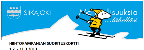 PALAUTUS: Kirjastot ja kunnanviraston postilaatikko. PALAUTUS: Kirjastot ja kunnanviraston postilaatikko. Palautus 15.4. mennessä. Palautus 15.4. mennessä. Palkinnot toukokuun tiedotteessa.