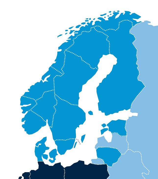 3 Sähkömarkkinat 3.1.4 Hinta-alueet Nord Pool on jaettu hinta-alueisiin, joille kullekin määritellään hinta edellisenä päivänä Nord Pool Spotin sähkömarkkinoilla (Kuva 3.1.3).