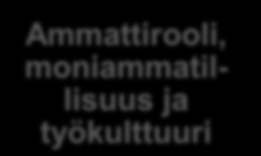 Päivähoidon yleiset osaamistarpeet tulevaisuudessa Ammattirooli, moniammatillisuus ja työkulttuuri