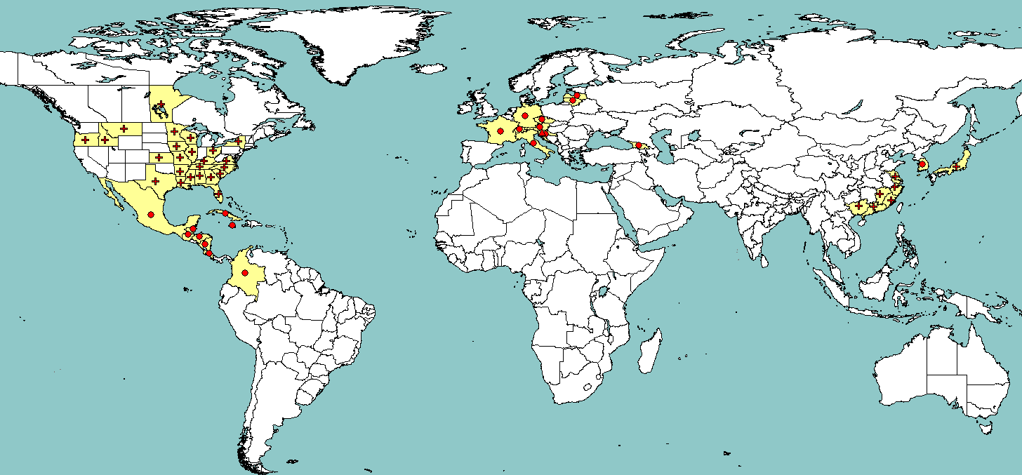 Ruskovyökariste (Mycosphaerella