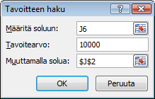 Taulukkolaskenta Microsoft Excel 2007 64/65 2 1 3.