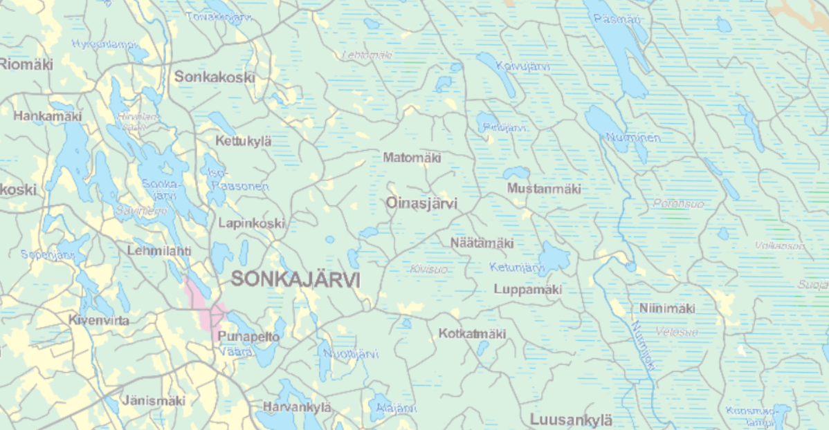 SONKAJÄRVI Jyrkän ranta-asemakaava 1 Perus- ja tunnistetiedot 1.1 Kaavan nimi ja tavoite Ranta-asemakaava koskee Jyrkän alueen tiloja 3:3 ja 29:0.