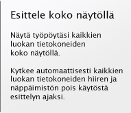 Vision-ohjelmiston käytön aloitus 1 Vision-ohjelmiston käytön aloitus Vision-ohjelmiston käytön aloitus Luokan luominen Esittely oppilaille Oppilastietokoneen kauko-ohjaus Kaikkien