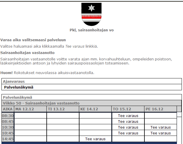 4.1.4 Sähköinen ajanvaraus helpottaa asiointia Sähköisen ajanvarauksen avulla kansalainen voi varata internetissä itselleen sopivimman palveluajankohdan sosiaali- ja terveyspalveluihin.