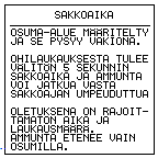 4.1.2 Tilanäyttö Tilanäyttö ilmaisee, mitkä ammunta-asetukset ovat voimassa näyttöyksikön kanssa paritetussa aseessa. Viereisessä kuvassa: Valittu AMMUNTA on ampumahiihto pysty.