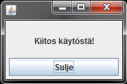 Kuva 4.1: Kuva testattavasta valuuttamuuntimen pääikkunasta.