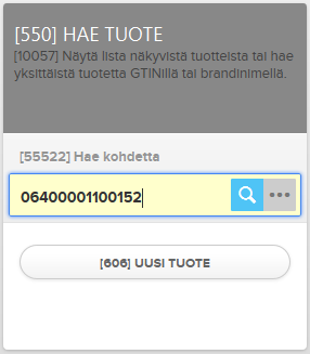 Näytä virheet-kuvake tulee näkymiin virheellinen/puutteellinen tuotetieto on yritetty julkaista. Tuotteen tila muuttuu tässä kohtaa Kesken-tilasta Hylätty-tilaan. 8.