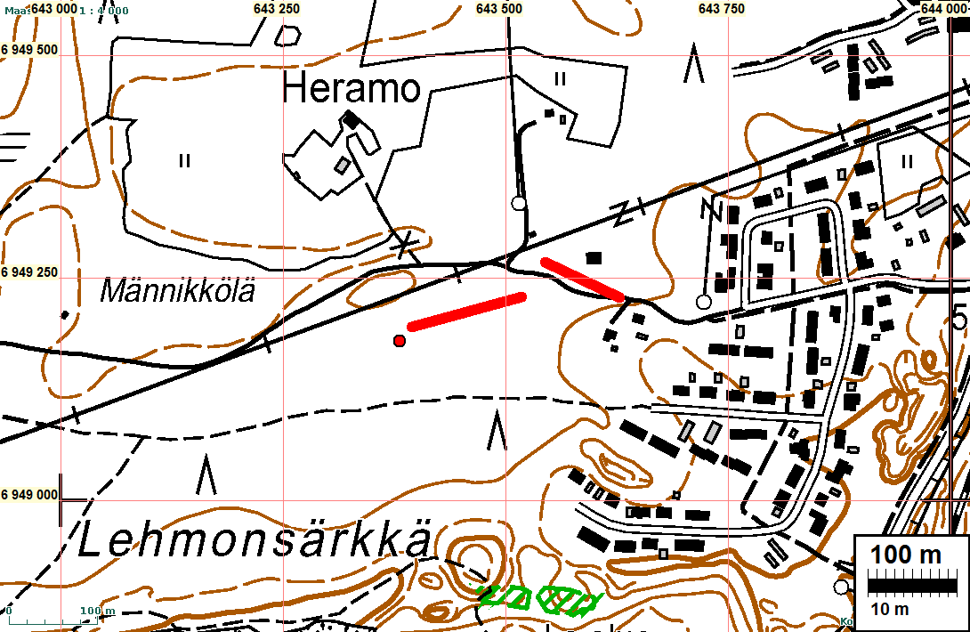 33 KONTIOLAHTI 69 LEHMONSÄRKKÄ Mjtunnus: 1000020580 Rauh.lk: 2 historiallinen varustus: 1.