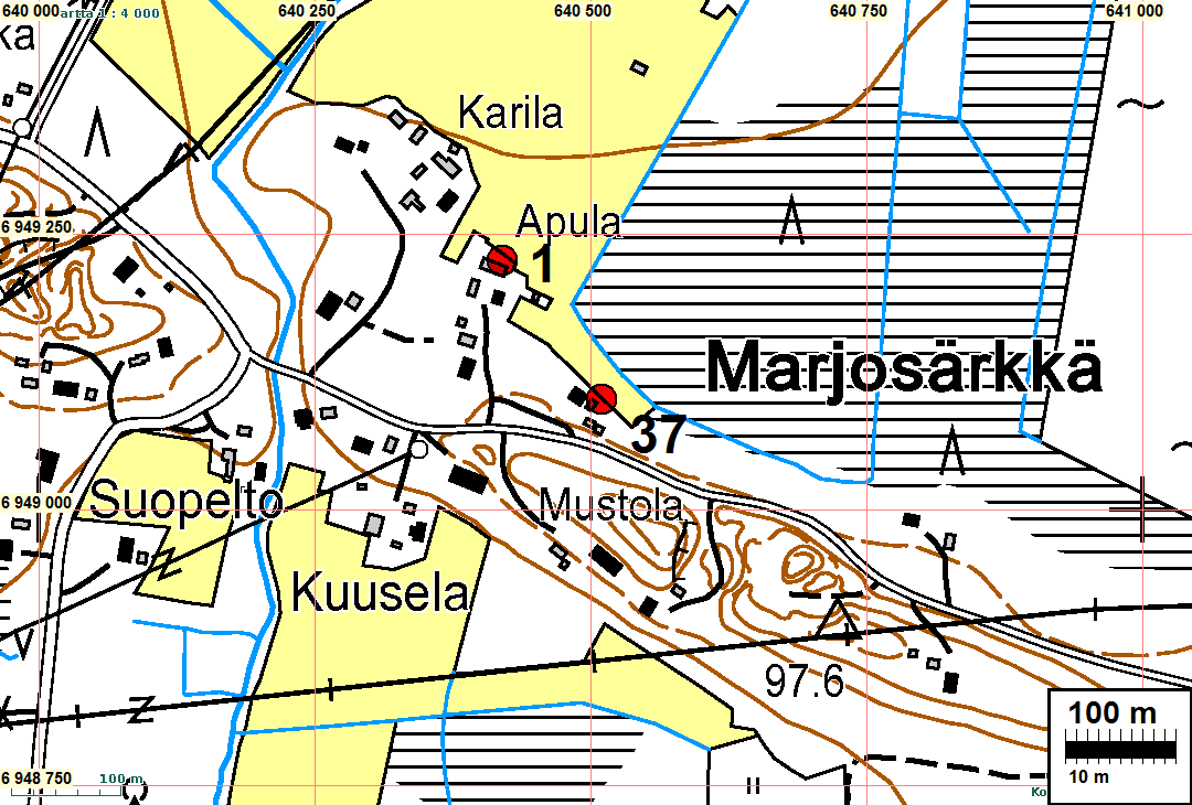 9 KONTIOLAHTI 9 ONKILAMPI Mjtunnus: 1000002632 Rauh.