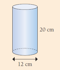 1. Suoran ympyrälieriön muotoisen juomalasin pohjan halkaisija on 7,0 cm. Lasin korkeus on 1,0 cm. Lasiin kaadetaan,0 dl mehua.