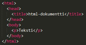 HTML-elementit kuvataan DOM-puussa solmuina (node), jotka sisältävät informaatiota tai kuvauksen elementistä.