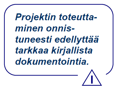 Projektin johtaminen Projektikäsikirja Keskeiset periaatteet ja pelisäännöt projektien tarjous- ja myyntitoiminnassa sekä toteutuksessa.