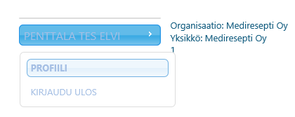 Istunnon vanhetessa käyttäjälle näytetään varoitus 25 minuutin jälkeen, jossa käyttäjä voi vielä halutessaan jatkaa istuntoa.