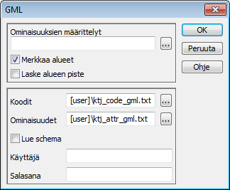Tehdään ensimmäinen haku palvelusta. Muunnin lukee tiedoston vaatimat schema-tiedostot ja tulkkaa niistä koodit ja ominaisuudet kahteen tiedostoon auto_code_tag.txt 