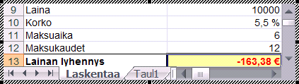 Laskentataulukon luominen Kaikki hiemankin vaativampi laskenta sinun kannattaa tehdä Wordiin upotetussa Excel-taulukossa tai Excelistä Wordiin linkitetyssä taulukossa.