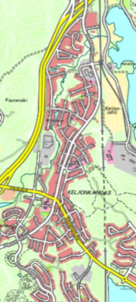 opiskelumatkapyöräilijät. VAAJAKOSKEN BAANA, 7,2 km 5 8 9 4 6 7 3 1 2 3 4 5 6 Suuren käyttäjäpotentiaalin omaava käytävä liittää Vaajakosken taajaman Jyväskylän keskustaan.