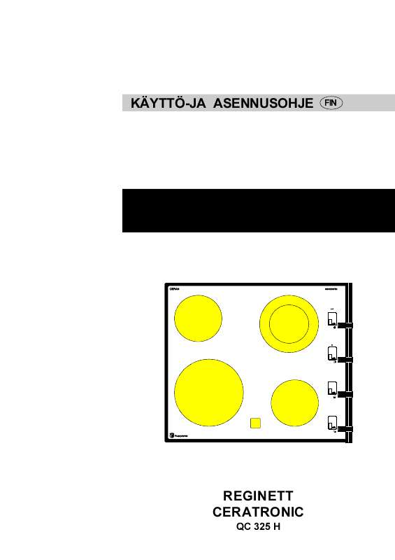 Löydät kysymyksiisi vastaukset käyttöoppaasta ( tiedot, ohjearvot,