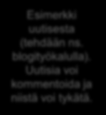 Esimerkki uutisesta