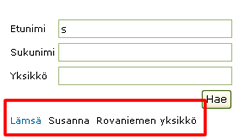 InfoWeb 123(149) Dynaaminen moduuli Omiin tietovarastoihin luotuja tietovarastoja voidaan hyödyntää WWW-sivuilla Dynaamisen moduulin avulla. Mene sivulle, johon dynaaminen moduuli täytyy lisätä.