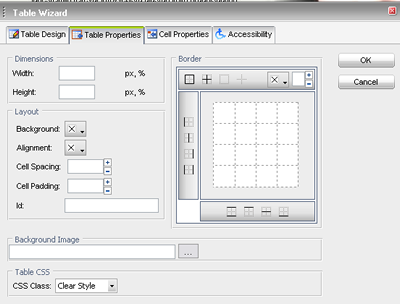 InfoWeb 92(149) Table Design = Taulukon muotoilu Taulukon muotoilussa voidaan lisätä editori näkymään taulukko Columns kohdassa + -merkillä lisätään sarakkeita taulukkoon Column Span kohdassa +