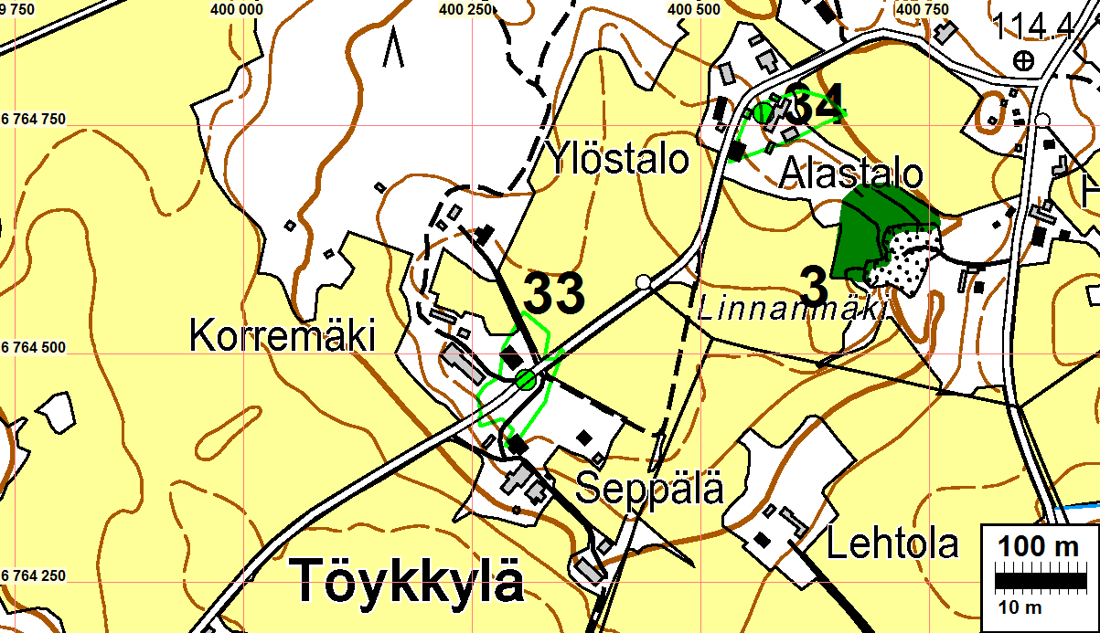 74 Koordin: N: 6764 517 E: 400 238 Tutkijat: Esko Tikkala, Päivi Taipale ja Eetu Sorvali 2012 arkistotutkimus, Hannu Poutiainen, Teemu Tiainen ja Toni Paukku 2014 inventointi.