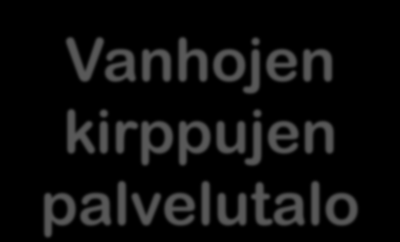 Vanhojen