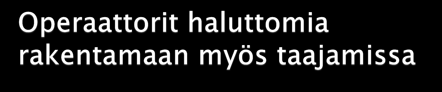 Neuvoteltu operaattorin kanssa Haluton lähtemään rakentamaan omakotitaloihin, vaikka lähtijöitä olisi useampia kymmeniä Valokuidun rakentaminen vanhoilla asuinalueilla ei näköpiirissä