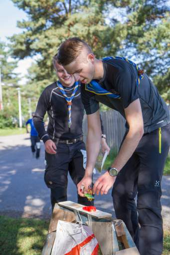 Tämän vuoden kilpailussa oli tynkä reitti matkapurjehdusosuudella.